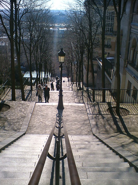 Uliczka w Montmartre